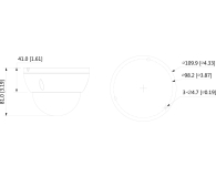 Dahua Lite HDBW2431E 2,8mm 4MP/IR30/IP67/IK10/PoE/IVS - 555594 - zdjęcie 2